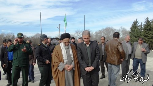 غباررویی گلزار شهدای گمنام  با حضور فرماندار (گزارش تصویری)