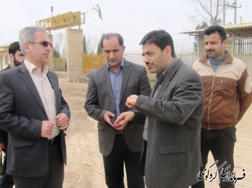 دیدار صمیمانه فرماندار با کارگران کارخانه سفال آشیانه