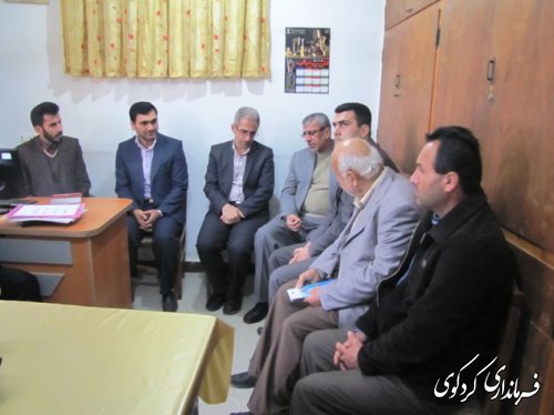 دیدار و بازدید فرماندار و مدیرکل آموزش و پرورش استان  از پژوهش سرای دانش آموزی کردکوی