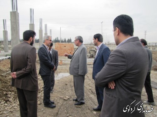 دیدار و بازدید فرماندار و مدیرکل آموزش و پرورش استان  از پژوهش سرای دانش آموزی کردکوی