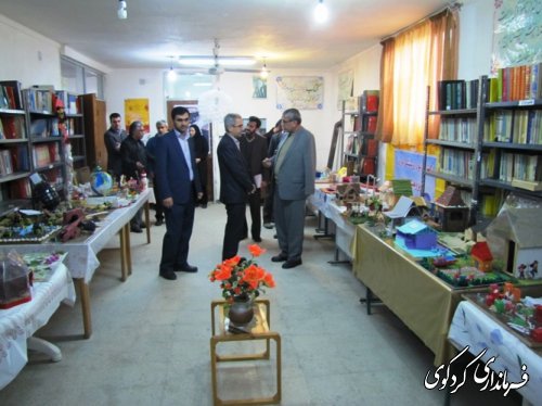 دیدار و بازدید فرماندار و مدیرکل آموزش و پرورش استان  از پژوهش سرای دانش آموزی کردکوی