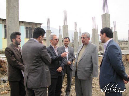 دیدار و بازدید فرماندار و مدیرکل آموزش و پرورش استان  از پژوهش سرای دانش آموزی کردکوی
