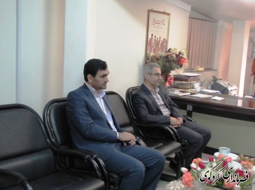 دیدار و بازدید فرماندار و مدیرکل آموزش و پرورش استان  از پژوهش سرای دانش آموزی کردکوی