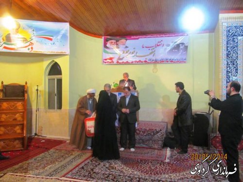 جشن پیروزی انقلاب اسلامی در روستای مهترکلاته با حضور فرماندار و معاون سیاسی امنیتی استانداری گلستان(گزارش تصویری)