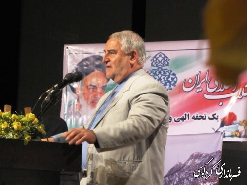 مراسم جشن دهه فجر-ویژه افتتاح پروژه های شهرستان کردکوی با حضور استاندار (گزارش تصویری)