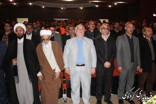 مراسم جشن دهه فجر-ویژه افتتاح پروژه های شهرستان کردکوی با حضور استاندار (گزارش تصویری)
