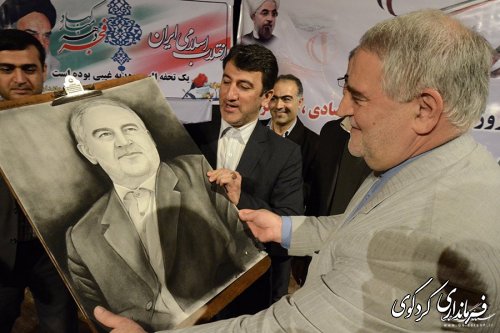 مراسم جشن دهه فجر-ویژه افتتاح پروژه های شهرستان کردکوی با حضور استاندار (گزارش تصویری)