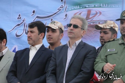 حضور وحدت آفرین و دشمن شکن مردم شهرستان کردکوی  (تصویری )