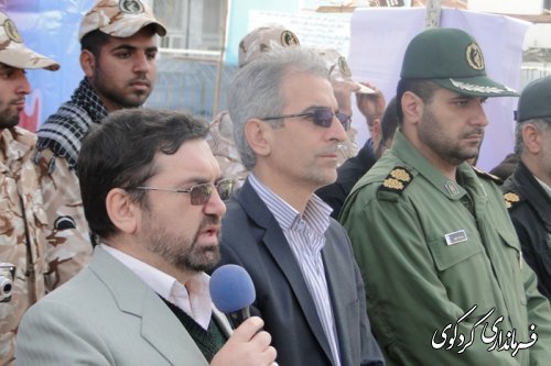 حضور وحدت آفرین و دشمن شکن مردم شهرستان کردکوی  (تصویری )