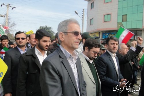 تشکر و قدردانی فرماندار کردکوی از مردم