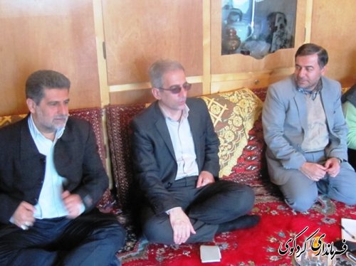 بررسی مسائل و مشکلات روستاهای شهرستان با حضور فرماندار