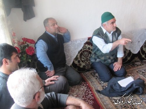 بررسی مسائل و مشکلات روستاهای شهرستان با حضور فرماندار