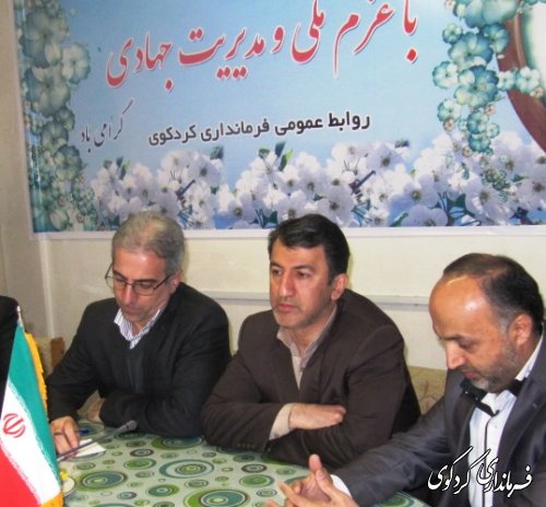 تامین بودجه شهرستان ها مستلزم تلاش و برنامه ریزی همه ی مدیران دستگاه های اجرایی است