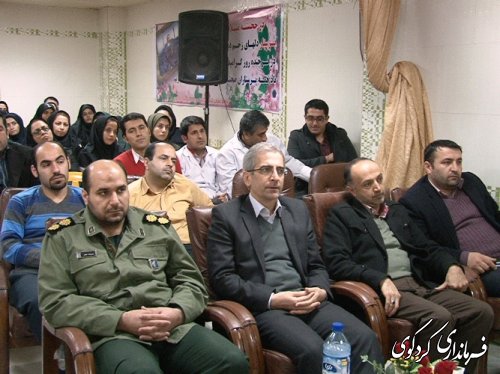 مراسم گرامیداشت روز پرستار با حضور فرماندار