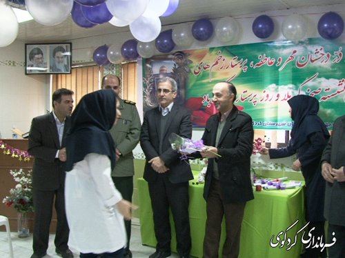 مراسم گرامیداشت روز پرستار با حضور فرماندار