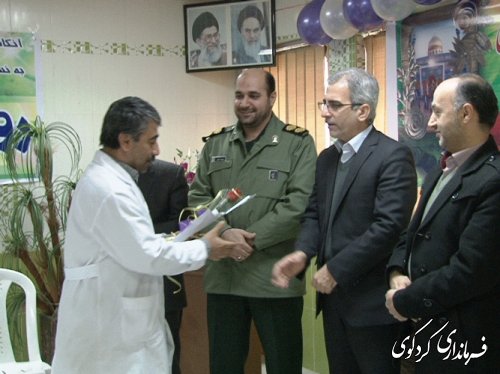 مراسم گرامیداشت روز پرستار با حضور فرماندار