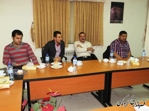 دیدار صمیمانه پیشکسوتان ورزش کشتی با فرماندار شهرستان کردکوی