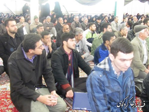 شرکت گسترده مردم شهرستان کردکوی در مراسم تشیع پیکر پاک شهدای گمنام