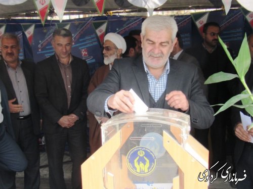 شرکت فرماندار و اعضای شورای اداری در جشن نیکوکاری