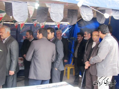 شرکت فرماندار و اعضای شورای اداری در جشن نیکوکاری