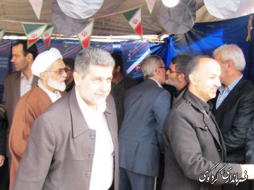 شرکت فرماندار و اعضای شورای اداری در جشن نیکوکاری