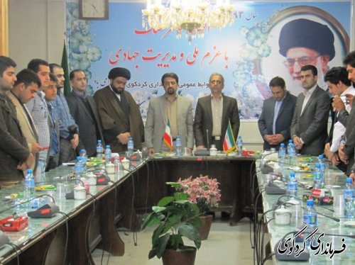 نشست صمیمی فرماندار با جوانان شهرستان کردکوی