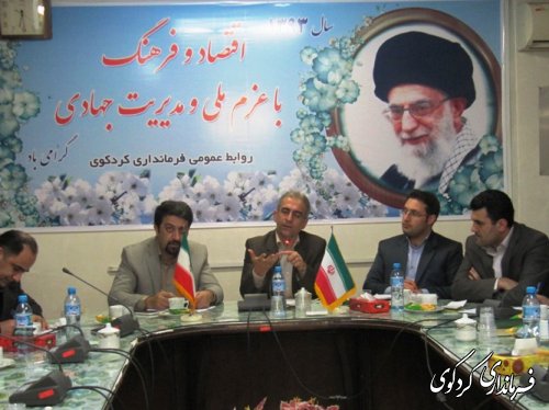 نشست صمیمی فرماندار با جوانان شهرستان کردکوی