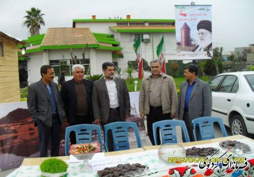 کمپ نوروزی دهیاری های بخش مرکزی شهرستان کردکوی ایجاد شد