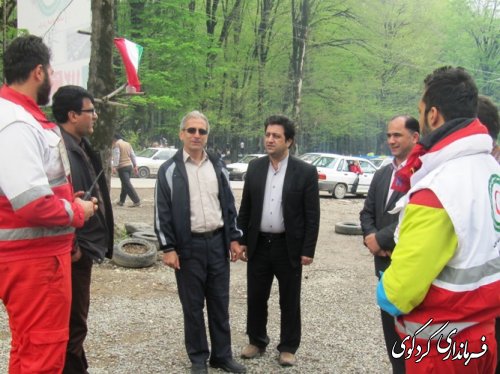 گزارش تصویری از حضور فرماندار کردکوی در روز طبیعت (سیزده بدر)