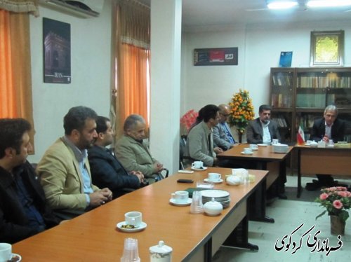 تبریک سال جدید کارکنان فرمانداری  وبخشداری به مجتبی جمالی 