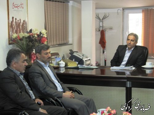 دیدار نوروزی برخی از روسای ادارات و نهادها با فرماندار (گزارش تصویری)
