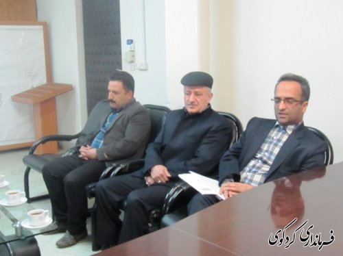 دیدار اعضای اتاق اصناف شهرستان کردکوی با فرماندار