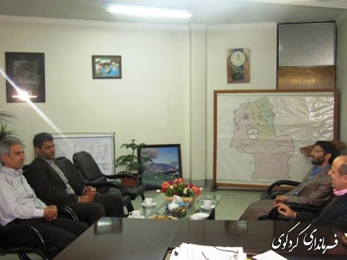 دیدار نوروزی  رئیس دادگستری و دادستان با فرماندار