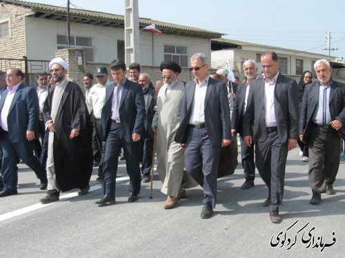 فاز اول طرح هادی روستایی یساقی با زیرسازی و آسفالت خیابان شهید رجائی اجرایی شد
