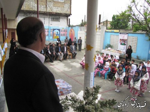 زنگ سلامت در یکی از مدارس شهر کردکوی نواخته شد