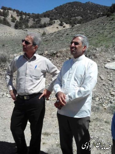بازدید فرماندار و مدیرکل کمیته امداد از حاجی آباد کوهپایه