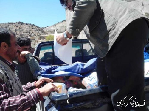 بازدید فرماندار و مدیرکل کمیته امداد از حاجی آباد کوهپایه