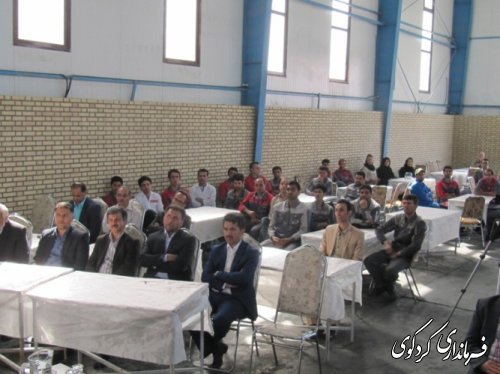 فرماندار کردکوی: تقویت فرهنگ ملی کار ،تولید و مصرف، لازمه توسعه اقتصادی و اشتغال است