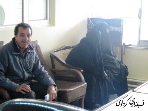 ملاقات شهروندان با جمالی فرماندار کردکوی