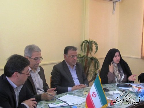 نشست صمیمی معاونت سیاسی و امنیتی استاندار گلستان با کارکنان فرمانداری
