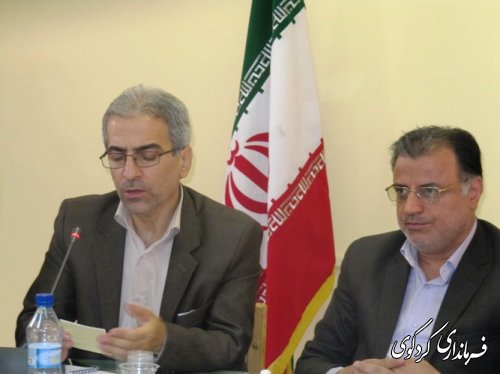 نشست صمیمی معاونت سیاسی و امنیتی استاندار گلستان با کارکنان فرمانداری