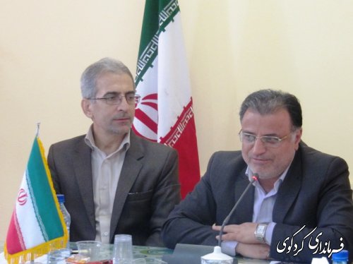 نشست صمیمی معاونت سیاسی و امنیتی استاندار گلستان با کارکنان فرمانداری