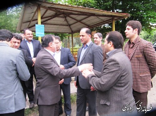 نشست صمیمی معاونت سیاسی و امنیتی استاندار گلستان با کارکنان فرمانداری