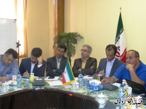 با حضور کارشناسان کشوری و استانی طرح جامع پیشنهادی شهر کردکوی مورد بررسی قرار گرفت