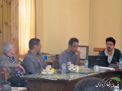 با حضور کارشناسان کشوری و استانی طرح جامع پیشنهادی شهر کردکوی مورد بررسی قرار گرفت