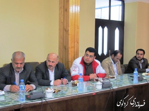 جلسه هماهنگی مراسمات سوم خرداد، سالگرد ارتحال امام( ره)و15خرداد در فرمانداری برگزارشد