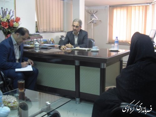 دیدارچهره به چهره  فرماندار کردکوی با شهروندان
