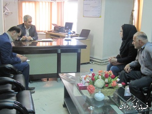 دیدارچهره به چهره  فرماندار کردکوی با شهروندان