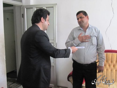 به مناسبت روز جانباز: دیدار از خانواده های جانباز شهر کردکوی