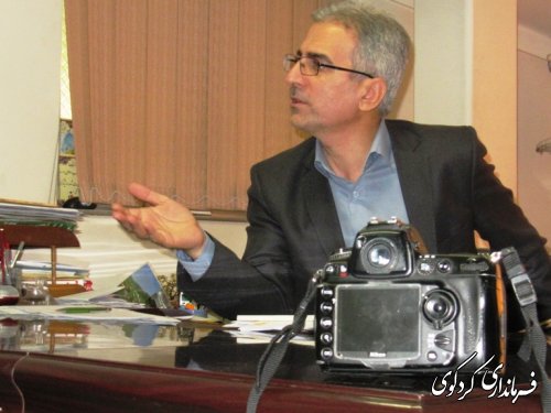 دیدار خبرنگار ان خبرگزاری مهر استان با فرماندار کردکوی